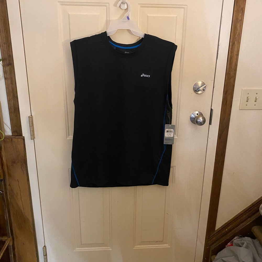 Asics Black Sleeveless Top XL